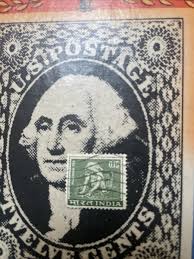 Green Indian Stamps (1947-Now) for sale