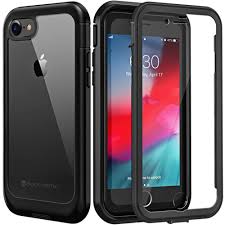 Shop iphone protective covers today. Iphone Se 2020 Case Iphone 7 Case Iphone 8 Cases Built In Screen Protector Seacosmo Full Body Clear Bumper Case Walmart Canada