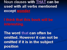 Maybe you would like to learn more about one of these? Noun Clauses A Noun Clause Is A Group