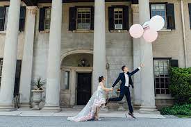 I think being on the east side of toronto has one of the best places to be as a wedding photographer because there is an immense amount of beauty hiding out over here! Christine And James Parkwood Estate Engagement Tianlin Zhu Photography