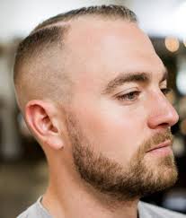 Style your beard to a defined angular shape to make your face look longer. 15 Amazing Balding Men Hairstyles For Hair Makeover Hairdo Hairstyle