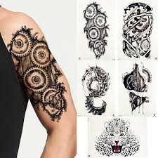 Here's how it came about. Fanrui Robotic Mechanische Arm Tattoo Temporare Aufkleber Getriebe Schraube Bleistift Skizze Schwarz Tatoo Lucke Korper Kunst 3d Gefalschte Tattoos Fur Manner Temporary Tattoos Aliexpress