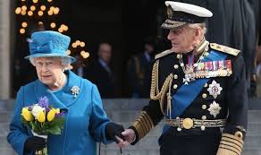 Queen elizabeth and prince philip hold hands as they leave a ceremony marking the end of combat operations in afghanistan at st paul's cathedral in. Queen Elizabeth Ii News Monarch Greatly Comforted By Prince Philip S Return Home Royal News Express Co Uk