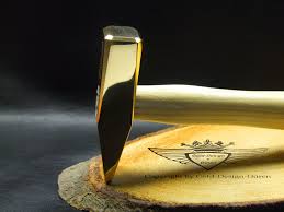 Hammer 24 Karat Vergoldet 24 Karat Gold Vergolden Luxus Geschenk Gold Luxus Geschenke