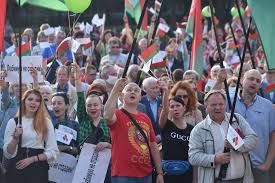 Manifestations contre le pouvoir, loukachenko appelle ses partisans à défendre le pays. Nouveau Dimanche De Manifestations En Bielorussie