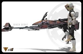 Speeder Bike Scout Trooper Tags Biker Scout Scout Trooper Speeder Bike Star Wars Vehicles Star Wars Awesome Star Wars Images Mandalorian ships mandalorian cosplay star wars rpg star wars ships star wars spaceships futuristic motorcycle star wars vehicles sci fi ships marvel. speeder bike scout trooper tags