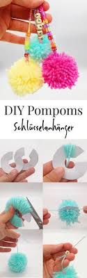 Drei Sommerliche Diy Und Deko Ideen Mit Pompons Selber Machen Happy Dings Selbstliebe Gluck Bommel Machen Pompons Selber Machen Selber Basteln