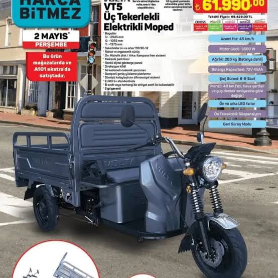 A101'den Motosiklet Mi? Ne Ayak Bu İşler?