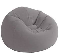 Intex Beanless Bag Chair Qvc Com In 2020 Bean Bag Chair Chair Inflatable Bags