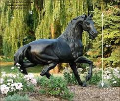 Horse lovers 100% solid bronze horses head bust sculpture statue equestrian sale. Google Image Result For Http Www Largeart Com Images Products Bronze Horse Statue Stallion Lg 1 Jpg Dog Statue Horses Dog Garden Statues