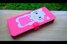 Diy Hello Kitty Phone Case Cover From Cardboard Cardboard Craft Ideas How To Make Easy Phone Ca In 2020 Diy Hello Kitty Hello Kitty Phone Case Paper Crafts Diy Kids