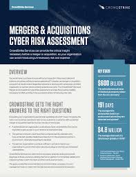 Merger and acquisition transactions in malaysia are an option for international corporations that want to expand their activities in the country. Mergers Acquisitions Cyber Risk Assessment Data Sheet