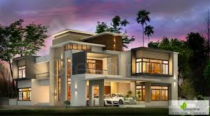 Modern Contemporary House Kerala House Design Ultra Modern Homes Modern House