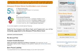 After using your card, you'll need to pay your bill. Amazon Adds 5 Cash Back For Prime Members To Store Credit Card Consumerist