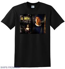 8 Mile T Shirt 4k Bluray Cover Eminem Fashion Clothing Shoes Accessories Mensclothing Shirts Ebay Link Mens Plain T Shirts Stupid T Shirts Shirts