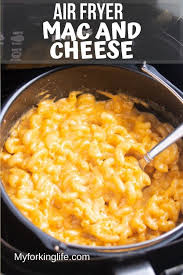 This Creamy Mac And Cheese Recipe Is Made Right In The Air Fryer In About 20 Minutes Air Fryer Recipes Healthy Air Fryer Dinner Recipes Air Fryer Recipes Easy
