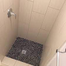 12 x 12cream yellow polished pebble stone. Polished Black Pebble Tile Border 1 Piece Marble Tiles Building Materials Ekoios Vn