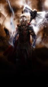 Thor With Stormbreaker Iphone Wallpaper Thor Iphone Wallpaper Wallpaper