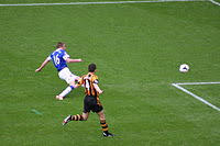 Dublin's james mccarthy lifts the sam maguire (image: James Mccarthy Footballer Wikipedia