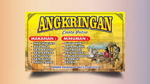 Banner format vector cdr jpg hd cmyk rgb pdf ai, link google drive. Desain Banner Angkringan Free Cdr Youtube