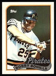 Maybe you would like to learn more about one of these? 1989 Topps 440 Bobby Bonilla Pittsburgh Pirates Baseball Card