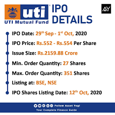 Uti amc ipo subscribed 2.31x times, qib 3.34x, hni 0.93x and rii 2.32x times overall. Assetyogi Uti Amc Ipo Details Utiamc Utiamcipo Facebook