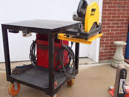 Portable Welding Table With Equipment Mounts Welding Table Welding Welding Projects