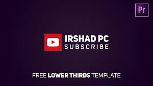 All three of the free animated logo reveals work in a variety of nles, including final cut pro x, premiere pro, and after effects! Animated Social Media Lower Thirds Premiere Pro Tutorial Free Download Youtube