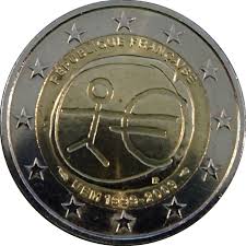 2 Euro 10 Years Of Emu France Numista Château victor hugo à gentilly. 2 euro 10 years of emu france numista