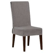 Mason Short Dining Room Chair Slipcover Gray Sure Fit In 2021 Slipcovers For Chairs Dining Room Chair Slipcovers Dining Room Chair Covers