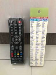 Kode remote joker dvd multi rm99+id. Remote Remot Tv Led Lcd Hdmi Universal Joker Tv Audio Video 753175167