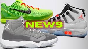 Kobe 6 Grinch Jordan 11 Adapt Jordan 11 Cool Grey More Youtube