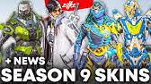 This season, we're taking the peacekeeper out of the supply drop and putting the triple take in its. Season 9 Battlepass Skins Reactive Level Tier 100 110 Apex Legends Youtube