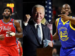 Joel embiid is an actor, known for the equalizer 2 promo (2018), madison beer: Joel Embiid Trae Young Draymond Green And More Nba Stars React To Joe Biden Winning Presidency Fadeaway World