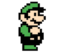 Pixilart - Super Mario bros 3 Luigi by littlemonkey