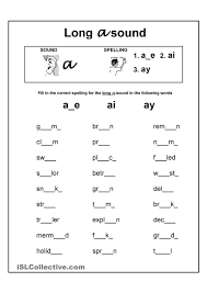 Long A Vowel Sound Vowel Worksheets Vowel Teams Worksheets Long Vowel Sounds Worksheets