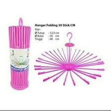 Selain itu, jemuran baju ini juga didukung dengan bracket yang kuat menggunakan reveat yang jemuran baju ini cocok untuk diletakkan di luar ruang maupun di dalam ruang dan bisa terbuat dari material plastik yang awet dan ringan. Brg 17000591 Folding Hanger 30stick Gantungan Jemuran Baju Putar Bulat Shopee Indonesia