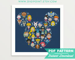 10 Disney Inspired Cross Stitch Patterns