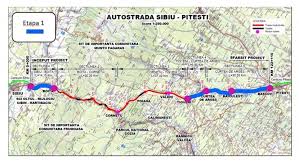 Autostrada Sibiu Pitesti Harta Traseului Pe Etape