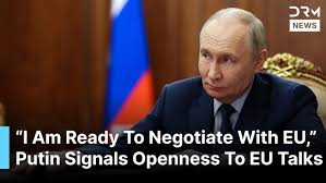 BREAKING: Putin Ready For EU Talks But Kremlin Says Europe Must Make First  Move | AC1B