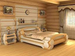 The whole body of the furniture is made of ash wood, and the performance changes are small. Furniture Made Of Logs And Timber