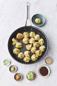 Crispy Bottomed Steamed Dumplings Jamie Oliver Recipes Recipe Jamie Oliver Recipes Recipes Vegetable Dumplings