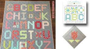 Scroll down the page until you see the quilt you like, then click on the words click for pdf download (or the hyperlinked website name) in the title above the quilt. 43 Spell It With Fabric Ideas Alphabet Quilt Quilt Blocks Quilts