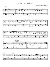 Frédéric chopins eltern waren der aus lothringen stammende sprachlehrer nicolas chopin und die polin tekla justyna chopin, geborene krzyżanowska. Annenmaykantereit Barfuss Am Klavier 2 Pdf