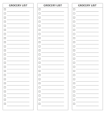 You can use one with columns where you can write down your items according to your meal plan. Download Free Blank Resume Forms Free Download Free Blank Invoice Printable Grocery List Template Free Printable Grocery List Templates Grocery List Template