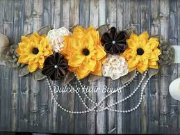 Girasoles Sunflowers Maternity Sahs Baby Shower Sash Baby Shower Sash Girl Daisy Baby Shower