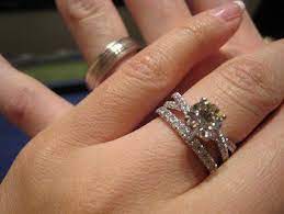 I Like The Straight Band With The Swirl Design Of The Ring Together Engagement Rings Twisted Wedding Ring Bands Solitaire Engagement Ring