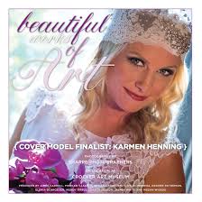 Real Weddings Cover Model Finalist: Karmen Henning {Beautiful Works of Art} 