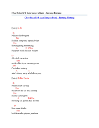 C c em saatnya ku berkata f. Chord Menunggu Bintang Terang Chord Lagu Bermalam Bintang Rebellion Rose