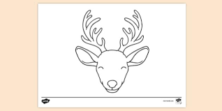 Maybe you would like to learn more about one of these? Free Reindeer Face Colouring Page Teacher Made